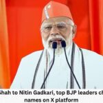 From Amit Shah to Nitin Gadkari, top BJP leaders changed their names on X platform