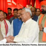 Nitish Kumar Distributes Portfolios, Retains Home, General Administration